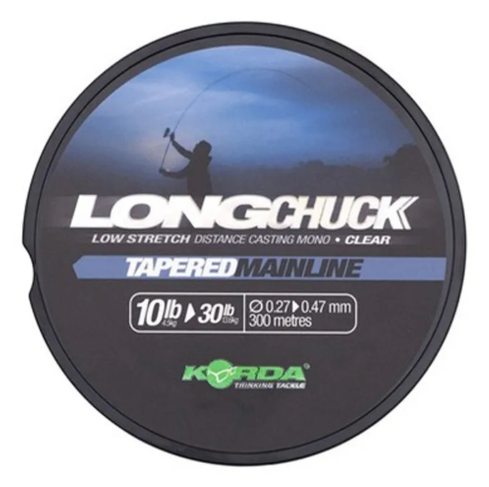 Korda Long Chuck Clear Tapered Mainline – The Tackle Lounge