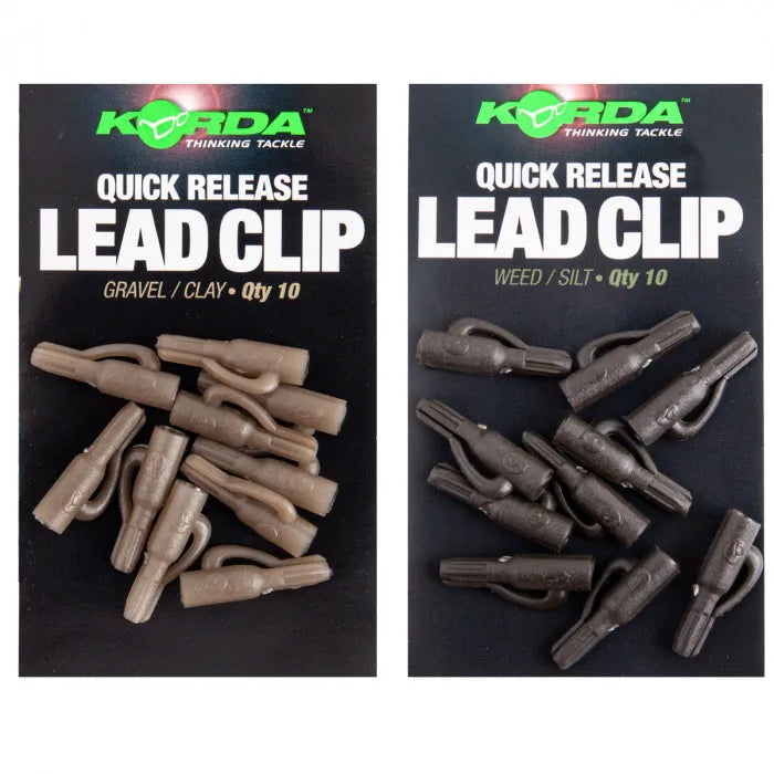 Korda Quick Release Fishing Lead Clip – The Tackle Lounge