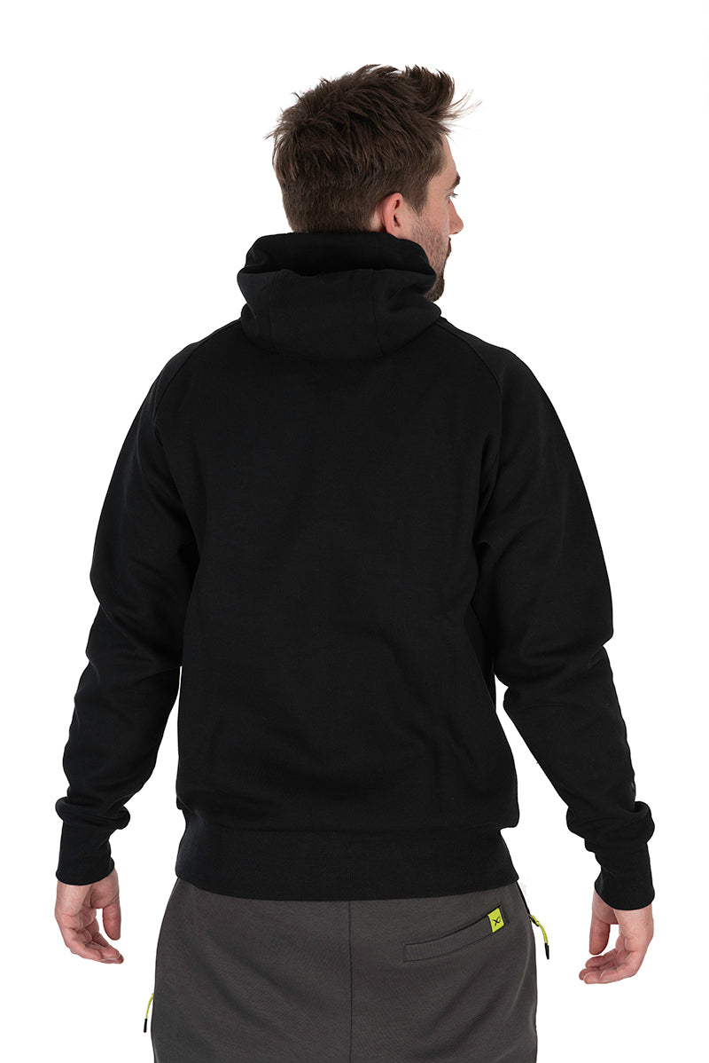 Matrix minimal hoody black marl/lime