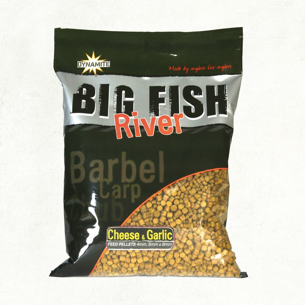 Dynamite Big Fish River Pellets ..Cheese & Garlic