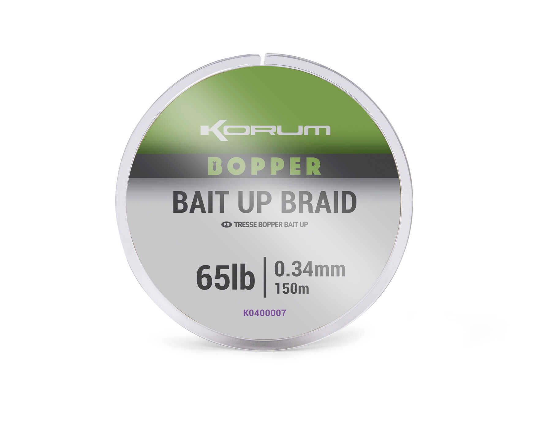 Korum Bopper Bait Up Braid 65lb