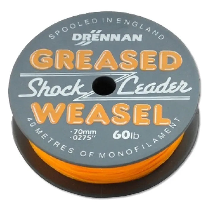 Drennan Greased Weasel Shock Fishing Leader