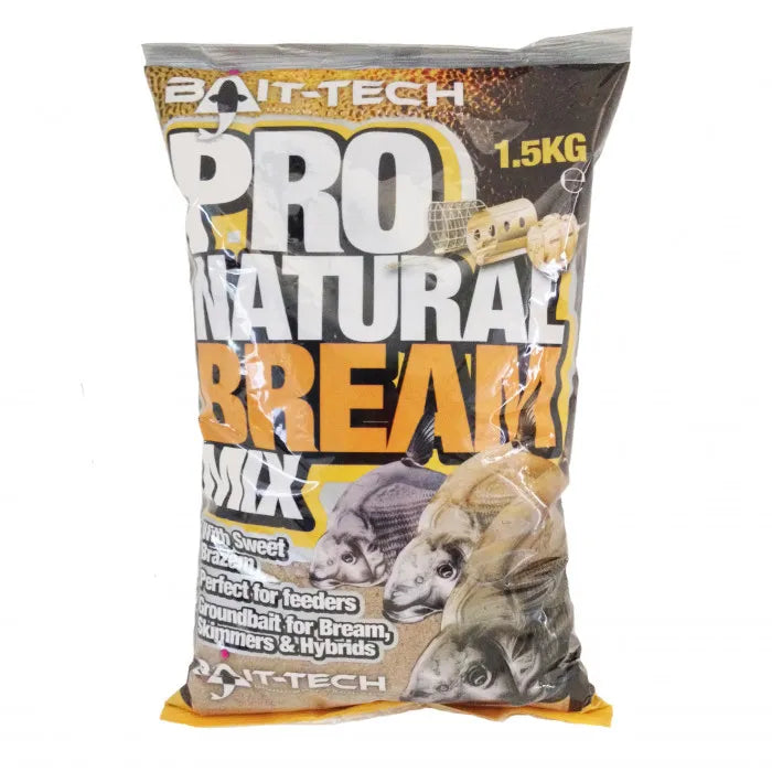 Bait-Tech Pro-Natural Bream Mix 1.5KG