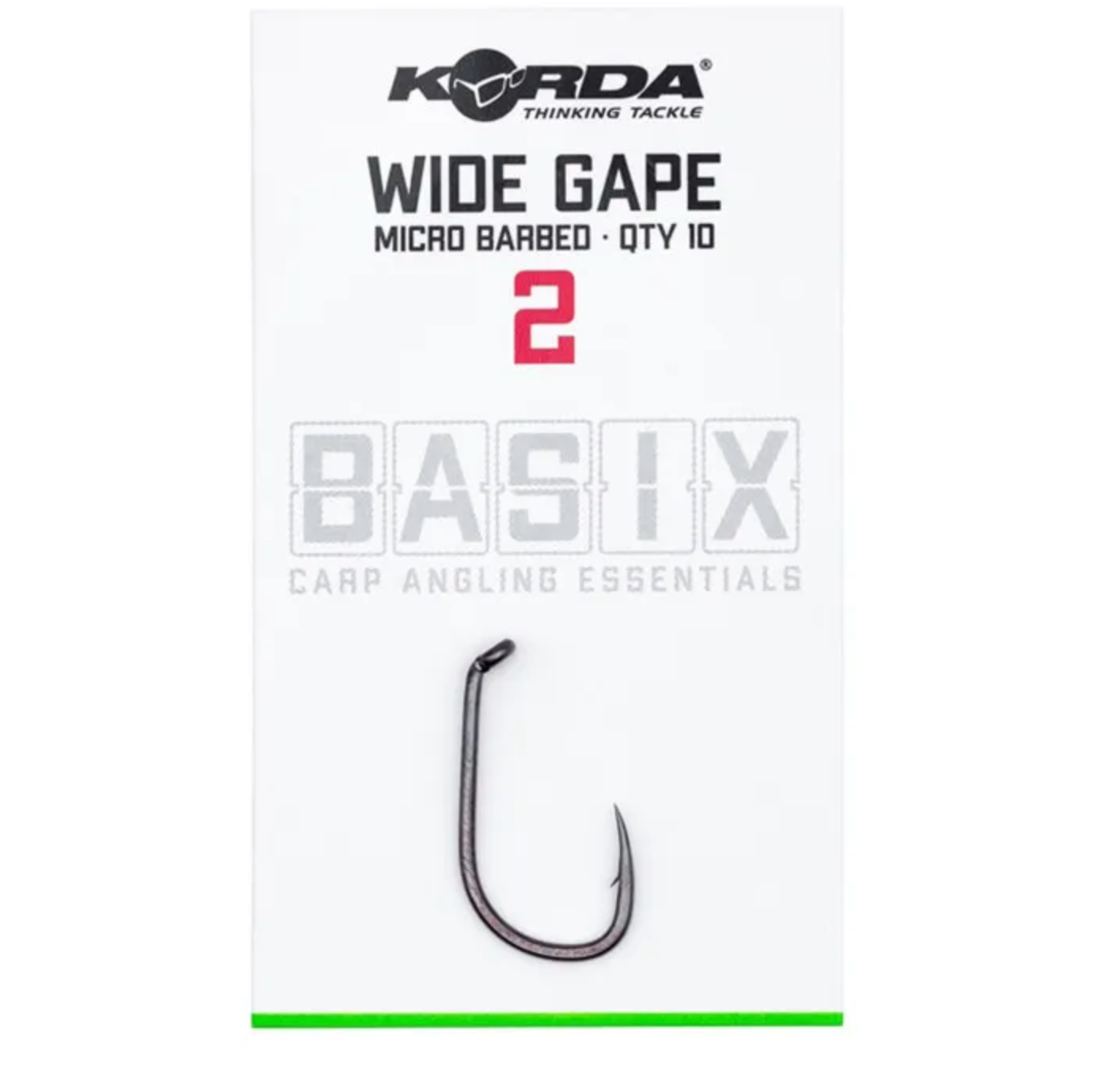 Korda- Basix Wide Gape Hooks