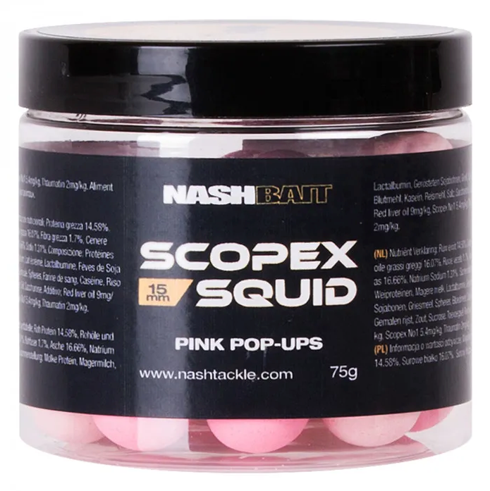 Nash Scopex Squid Airball Pop Ups Pink