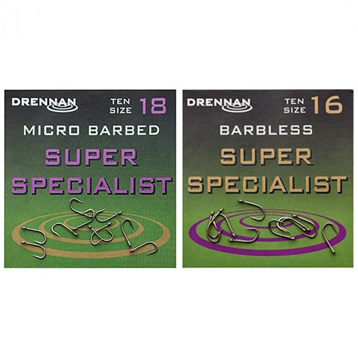 Drennan Super Specialist Fishing Hooks