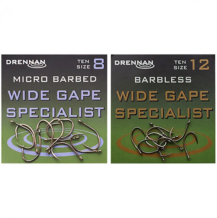 Drennan Wide Gape Specialist Hooks