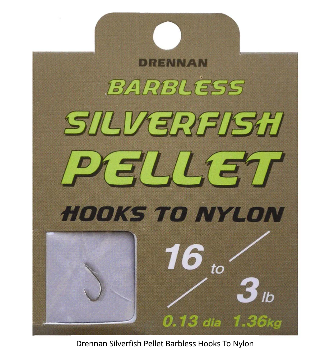 Silverfish Pellet Barbless