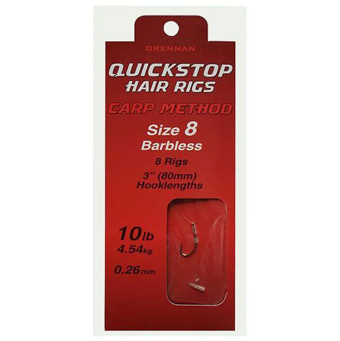 Drennan Quickstop Carp Method Fishing Hair Rigs