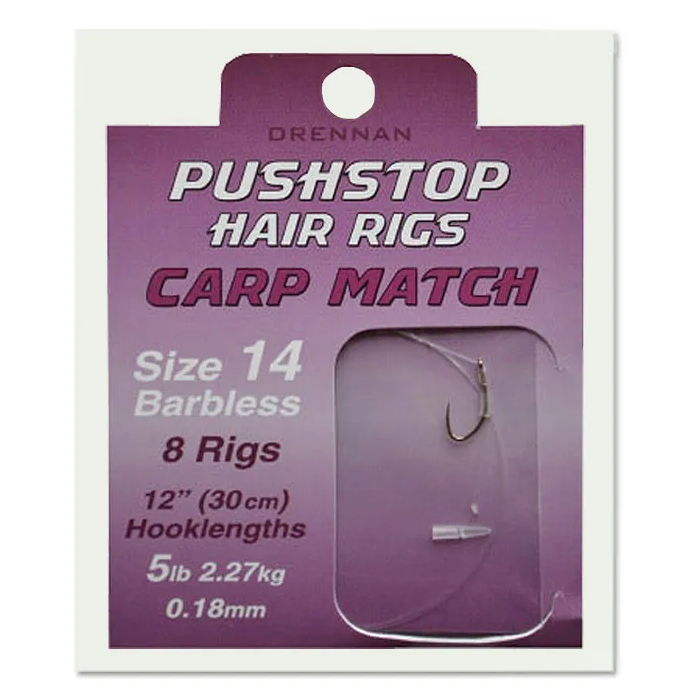 Drennan Quickstop Carp Match Hair Rigs