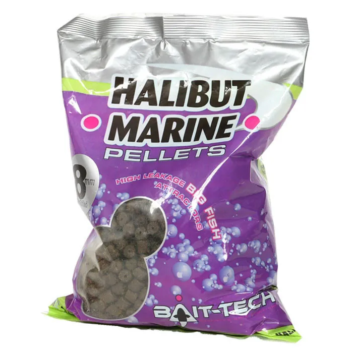 Bait-tech halibut marine pellets