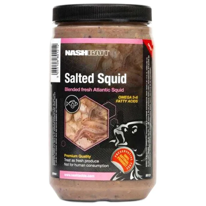 Nash Salted Squid Particle Fishing Liquid 500ml