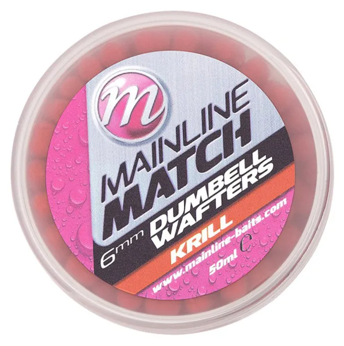 Mainline Match Dumbell Wafters Red Krill