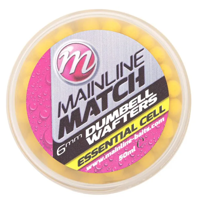 Mainline Match Dumbell Wafters Yellow Essential Cell