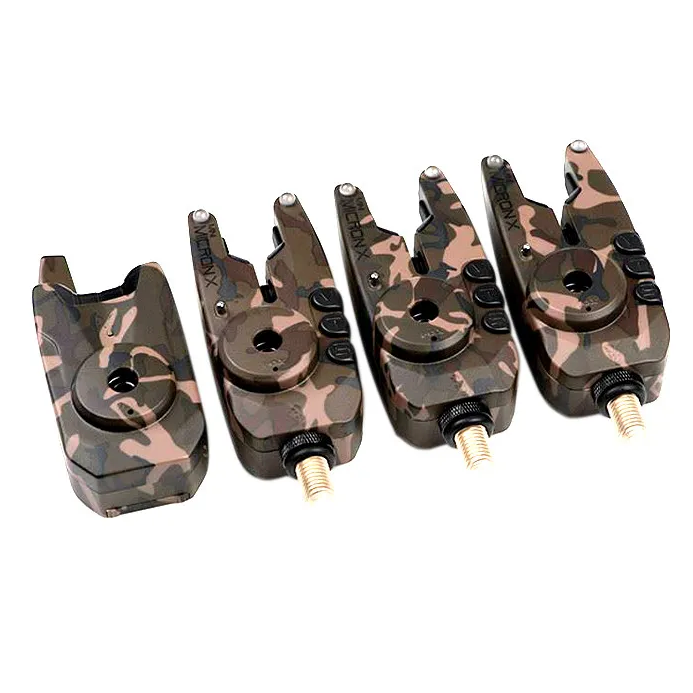 Fox Mini Micron X Limited Edition Camo Fishing Bite Alarm Set