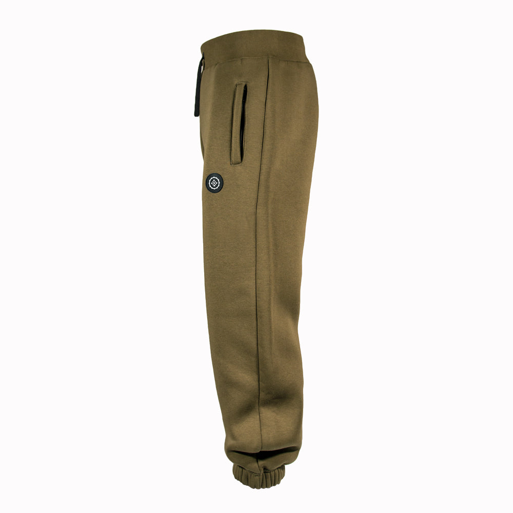 Kumu khaki joggers long