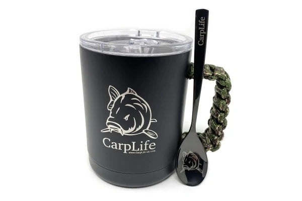 CARPLIFE THERMAL MUG & SPOON SET