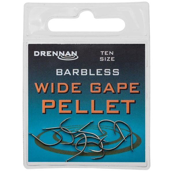 Drennan Wide Gape Pellet Barbless