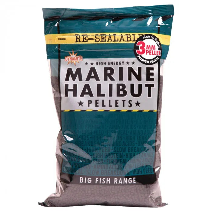 Dynamite Baits Marine Halibut Pellets 21mm 350g