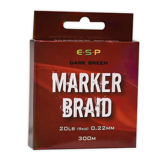 ESP Marker Braid 20lb Dark Green 300m