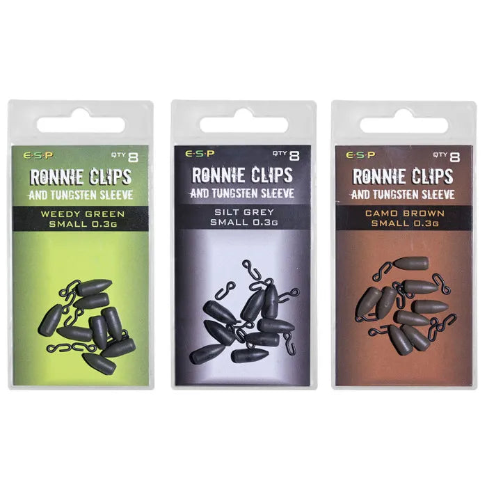 E.S.P Ronnie clips and tungsten sleeves