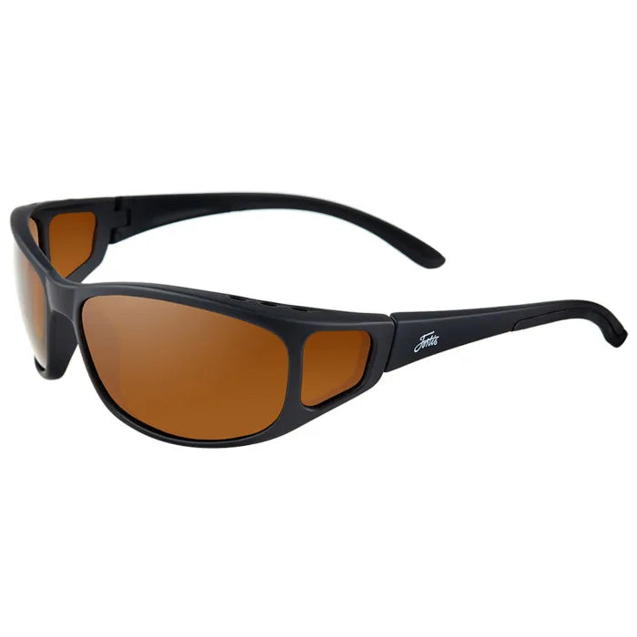 Fortis Wraps 247 Brown Polarised Fishing Sunglasses