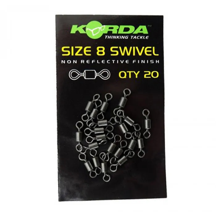 Korda Size 8 Fishing Swivels