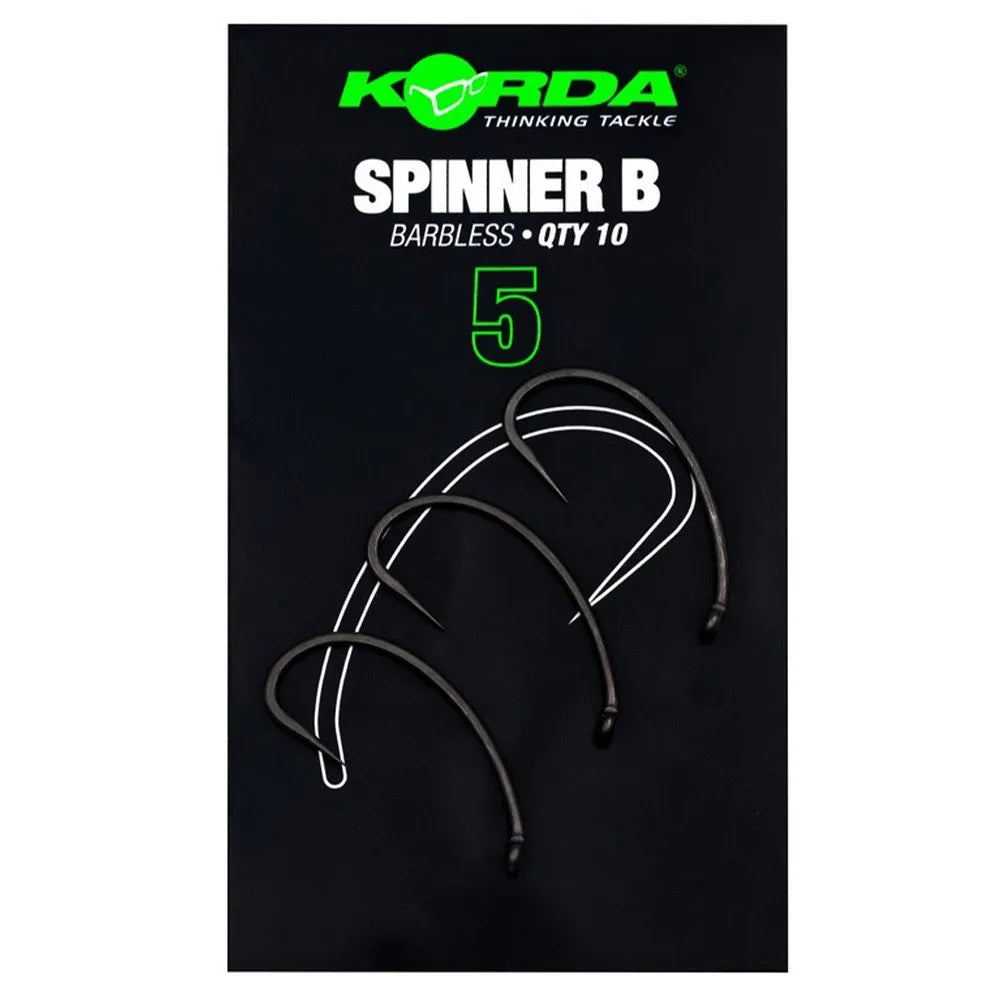 Korda Spinner Barbless Hooks