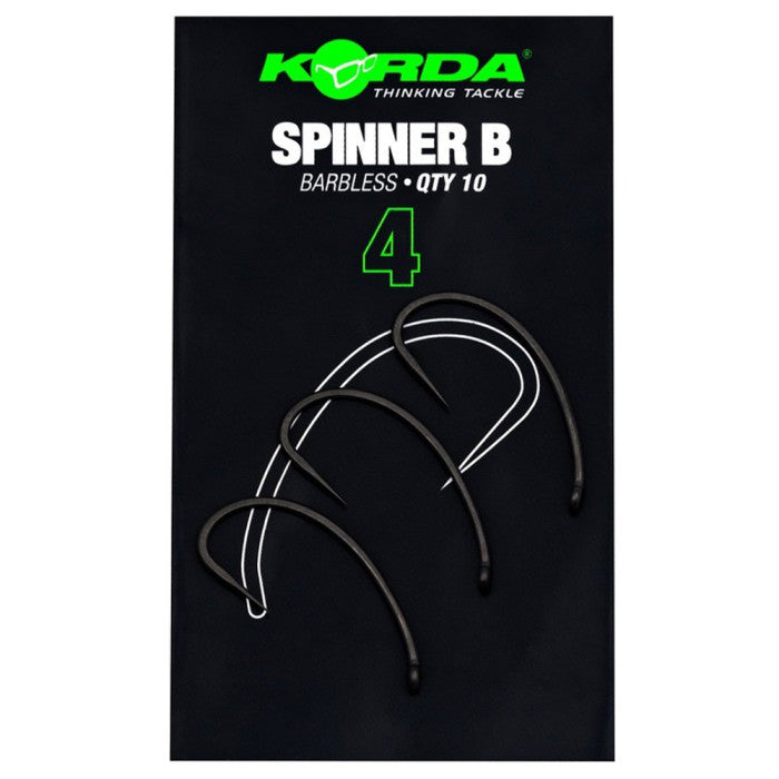 Korda Spinner Barbless Hooks