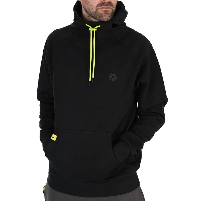 Matrix minimal hoody black marl/lime