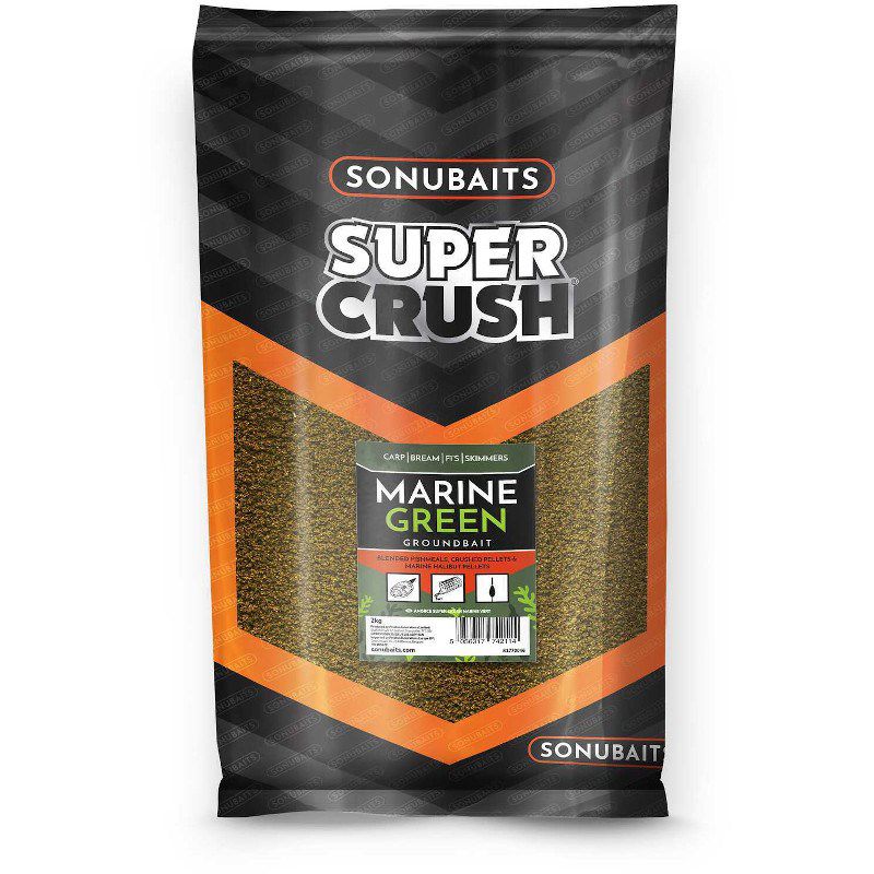 Sounbaits super crush marine green groungbait