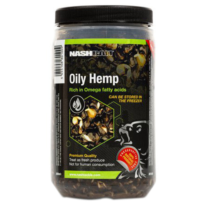 Nash Oily Fishing Hempseed