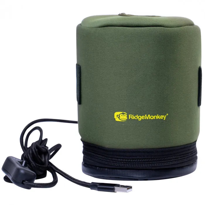 RidgeMonkey EcoPower USB Heated Gas Canister Fishing Cover