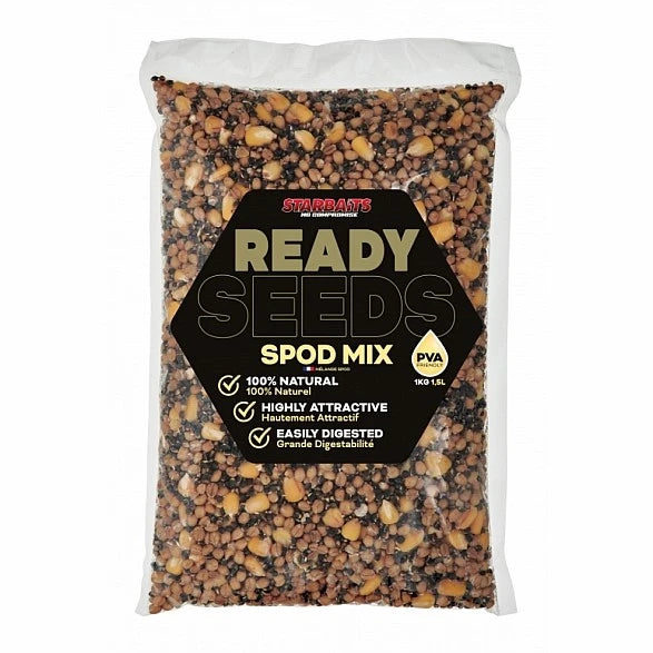 Starbaits no compromise ready seeds spod mix 3kg