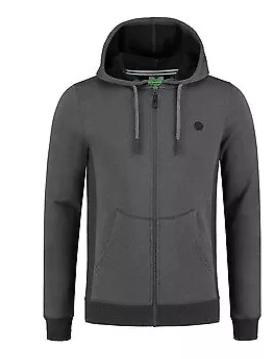 Korda LE zip hoodie charcoal