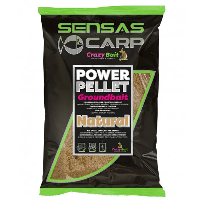 Sensas Power Pellet Fishing Groundbait 2kg