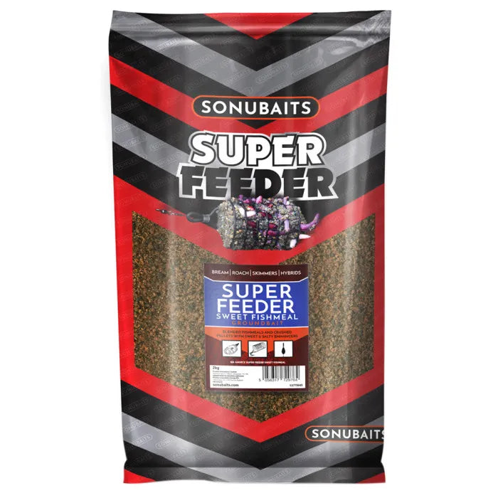 Sonubaits Super Feeder Sweet Fishmeal Groundbait 2kg