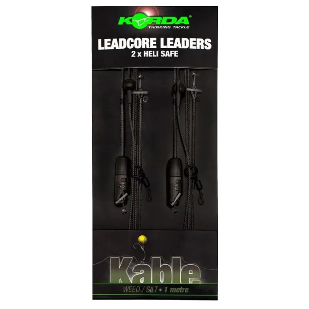 Korda Kable Leadcore Fishing Leader Heli-Safe 1m